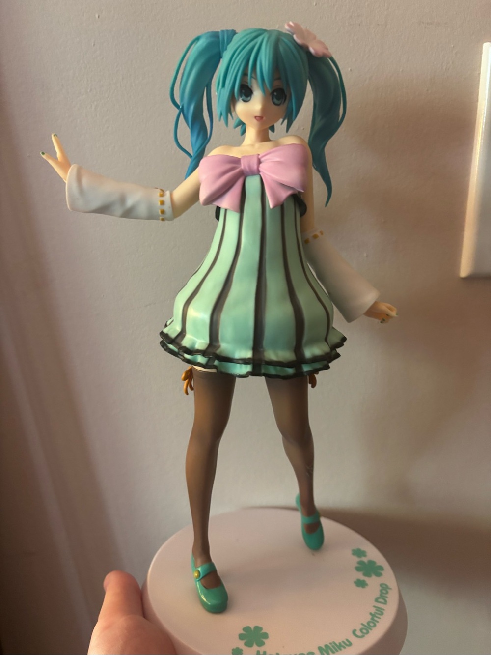 Hatsune Miku Project Diva Future Tone Colorful Drop Figure no box (scratched)